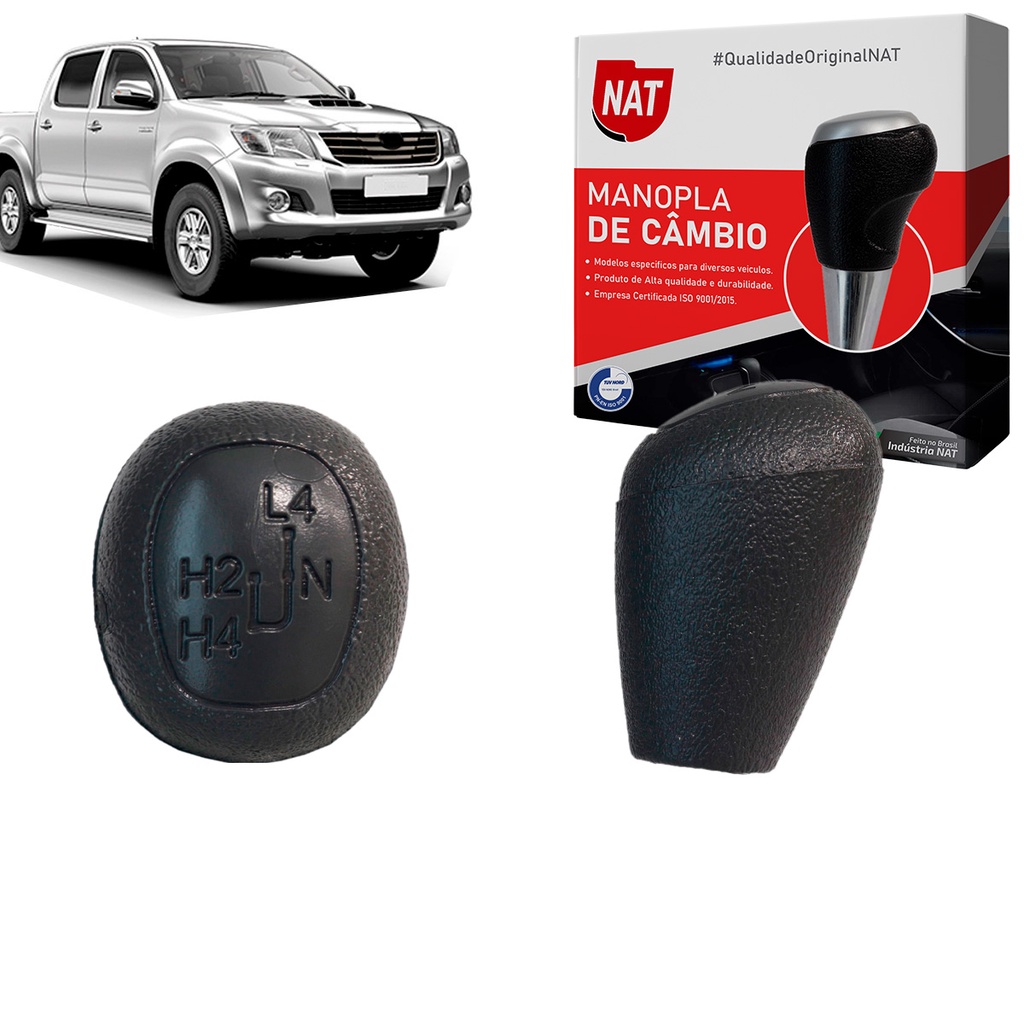 Manopla de Câmbio Toyota Hilux 2005 Até 2013 Reduzida em Oferta na Shopee