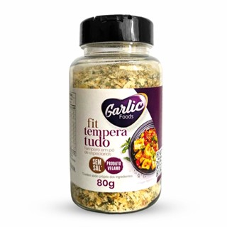 Mix Temperos Secos Garlic Foods Tempera Tudo 80g Sem Glúten