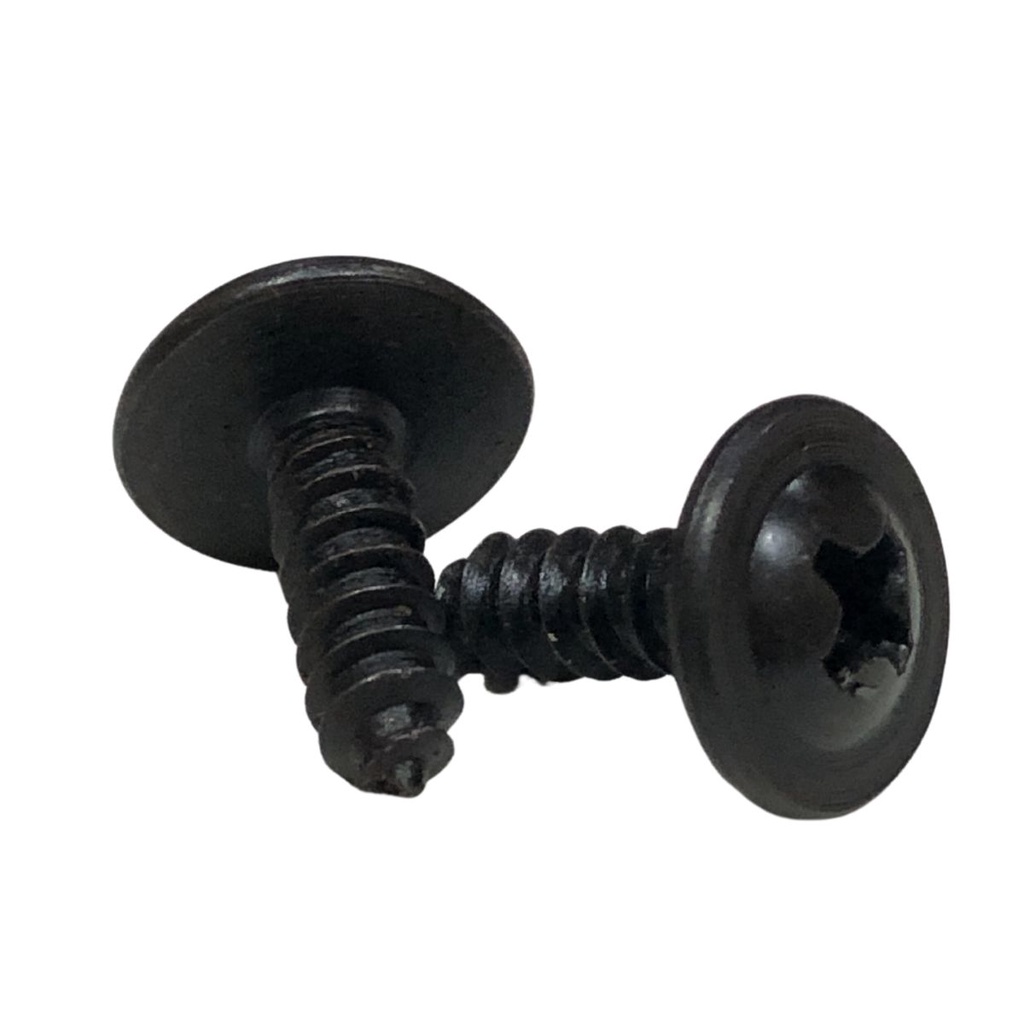 Parafuso Preto Philips Flangeado Pequeno 4x13mm Soberbo Resistente Ponta Agulha Drywall 100 Unidades