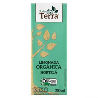 Limonada Orgânica sabor Hortelã Poder Da Terra