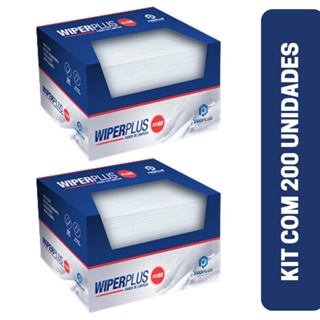 Pano Multiuso Wiper Plus Ultra Absorção Reutilizável 28x35cm kit 200 Unidades em Oferta na Shopee