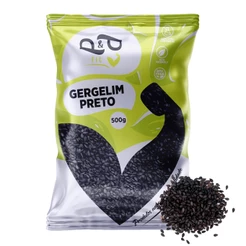 Gergelim Preto 500g - P&P