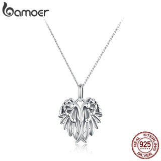 BAMOER 925 Colar De Prata Anchor Ocean Series Jóias De Moda Ajustáveis Para Presentes De Aniversário Feminino