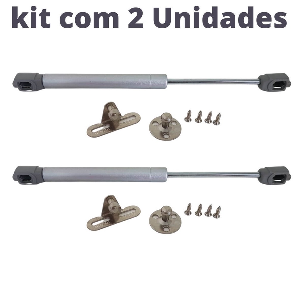 Kit 2 Pistão A Gás Normal ( Portas Que Abrem P/ Cima ) 120N