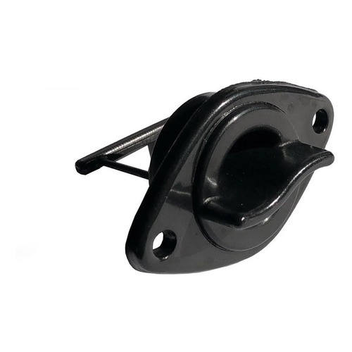 Conjunto Bujão Dreno 1 Polegada Preto Lancha Caiaque Barco