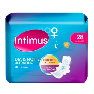 Absorvente Externo Intimus Dia e Noite Suave com Abas 28 Unidades