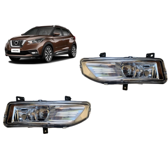 Farol Milha Auxiliar Nissan Kicks 2017 2018 2019 2020 2021 2022 2023