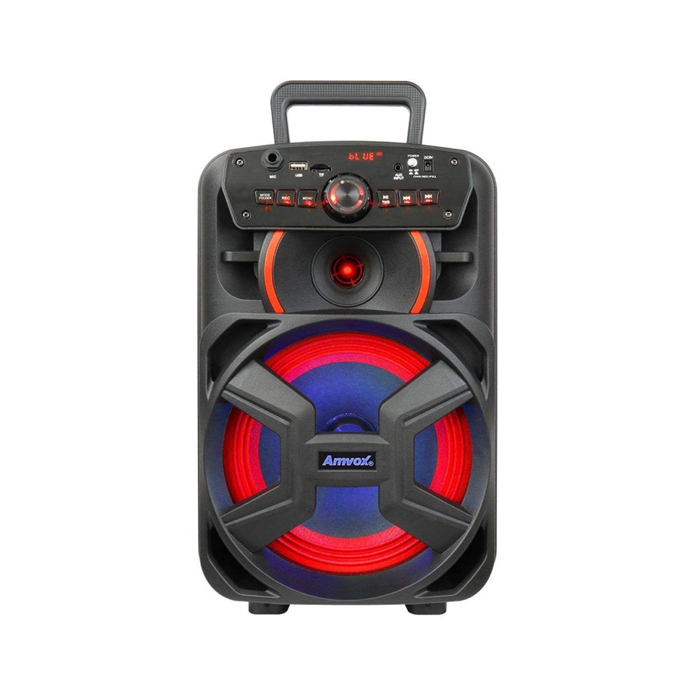 Caixa de Som Amplificada Bluetooth Gigante II Amvox 220W ACA 221 Preto