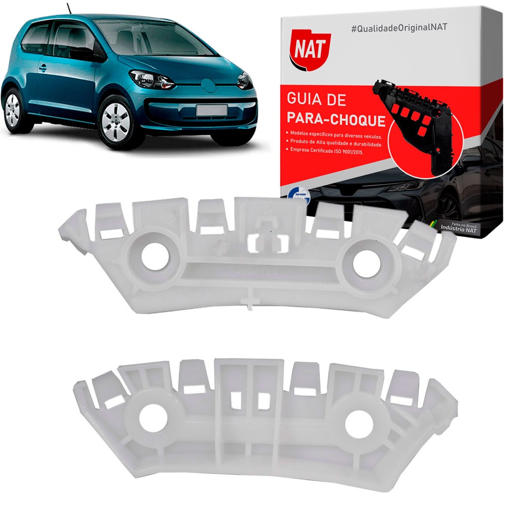 Par Suporte Parachoque Vw UP Ano 2014 Até 2021 Dianteiro em Oferta na Shopee