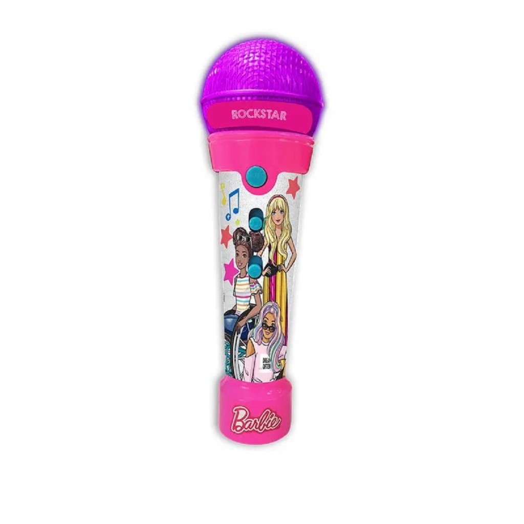 Microfone Rockstar Barbie C/ MP3 Player F00200 - Fun em Oferta na Shopee