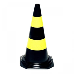 Cone de Sinalização Plástico 50cm