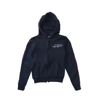 Blusa Jaqueta de Moletom De Frio Femina Algodão Com Ziper e Capuz Moda Outono Inverno - ca5 - Promoção