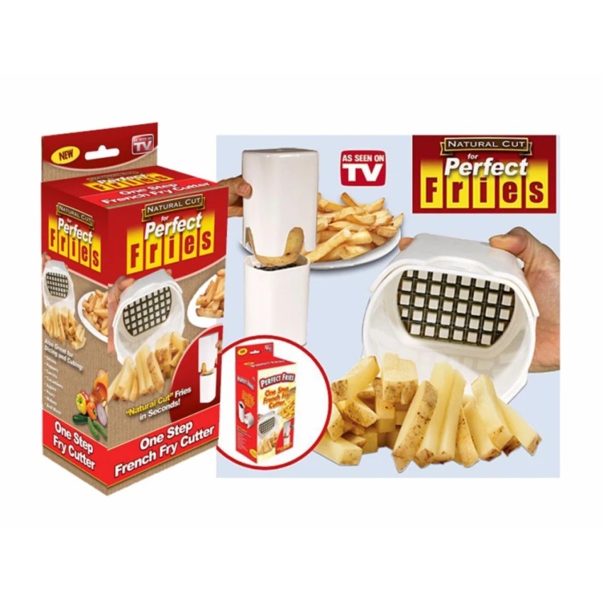 Cortador Batata Palito Cubos ou Palito Fatiador De Legumes - DSC-04 Novos E De Qualidade
