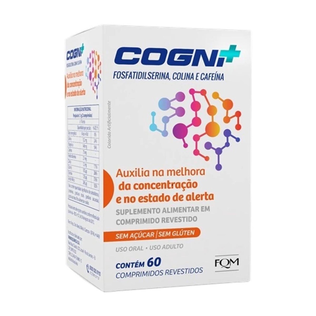Cogni+ 60 Comprimidos Revestidos em Oferta na Shopee