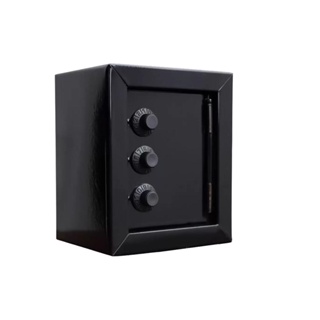 Mini Cofre Preto com Segredo - FERCAR em Oferta na Shopee