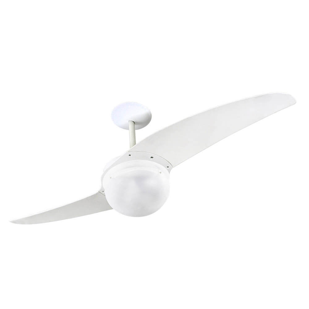 Ventilador De Teto Spirit 202 Branco Lustre Globo 127V em Oferta na Shopee