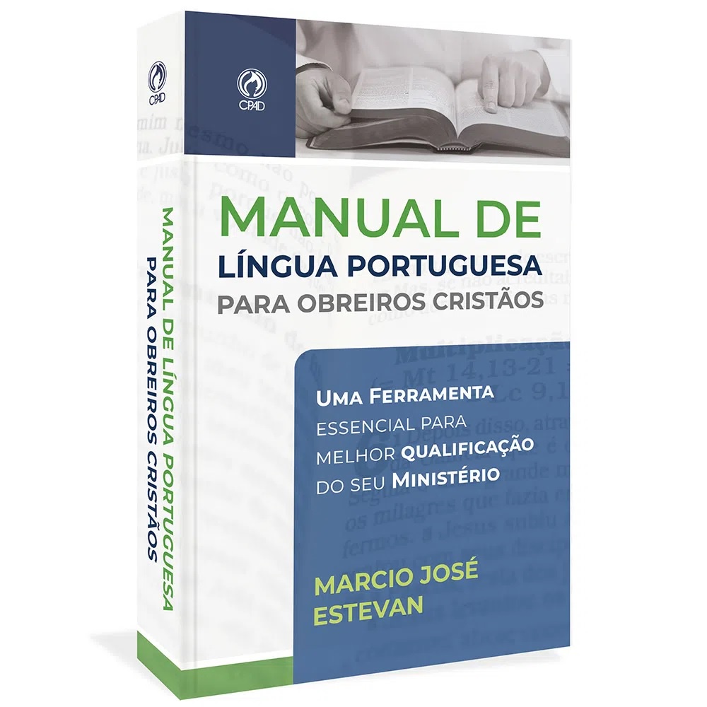 Manual de Língua Portuguesa para obreiros cristãos | Marcio José Estevan | Cpad - Books & Magazines