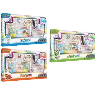 Box Pokémon Coleção Paldea Card TCG Português Original Copag