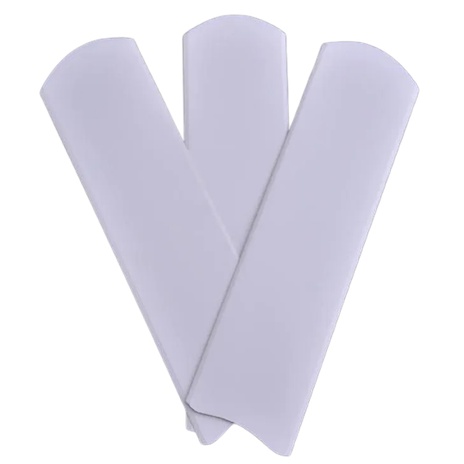 Jogo 4 Pás Brancas Retas De Mdf Para Ventiladores De Teto em Oferta na Shopee
