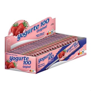 Pirulito sabor Yogurte caixa com 50 unidades 560g - Dori
