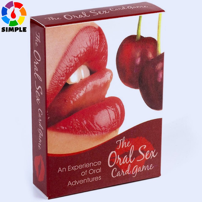 Oral Sex Card Game Couples Board Game Party Games Card Game — R$ 31,50 em Shopee, 32% OFF