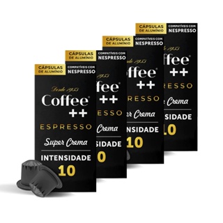 Capsula Para Nespresso Coffee Mais Intenso Super Crema - 40 unidades em Oferta na Shopee