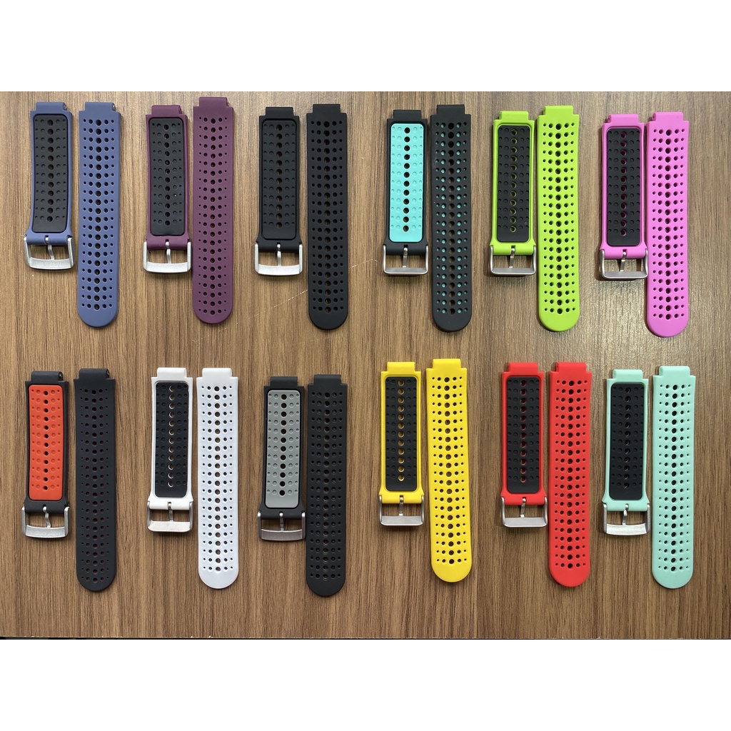 Pulseira De Silicone Compativel Com Garmin Forerunner 235 / 735xt Variedades de Cores