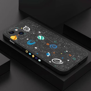 Capa De Proteção À Prova De Choque Para iPhone 14 13 12 11 Pro Max Mini 14 Plus X/XS XR 7/8 SE 2020 Vast Universo Estrela Do Céu Em Silicone
