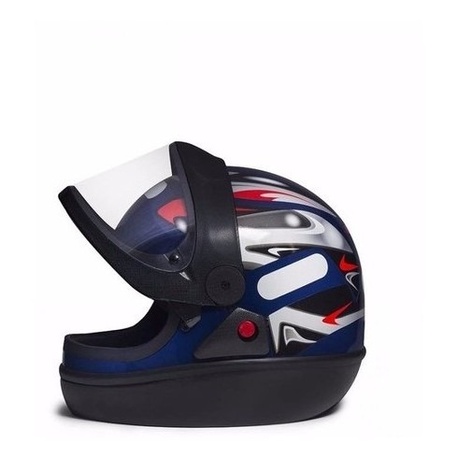 Capacete San Marino Taurus Original Azul Tam.60