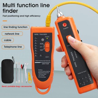 Testador De Cabos De Rede LAN Cat5 Cat6 RJ45 RJ11 UTP STP Localizador De Linha Detectora Telefônicos Rastreador De Fio Telefônico Kit De Ferramentas De Diagnóstico De Tom