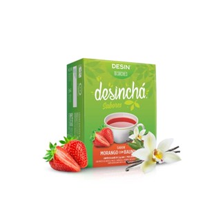 Desinchá Morango com Baunilha • 10 Sachês | Desinchá
