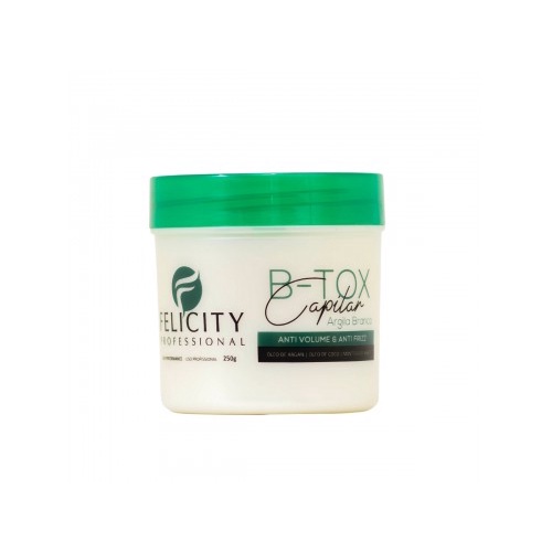 Botox Capilar Argila Branca Orgânico Felicity Pote 250gr