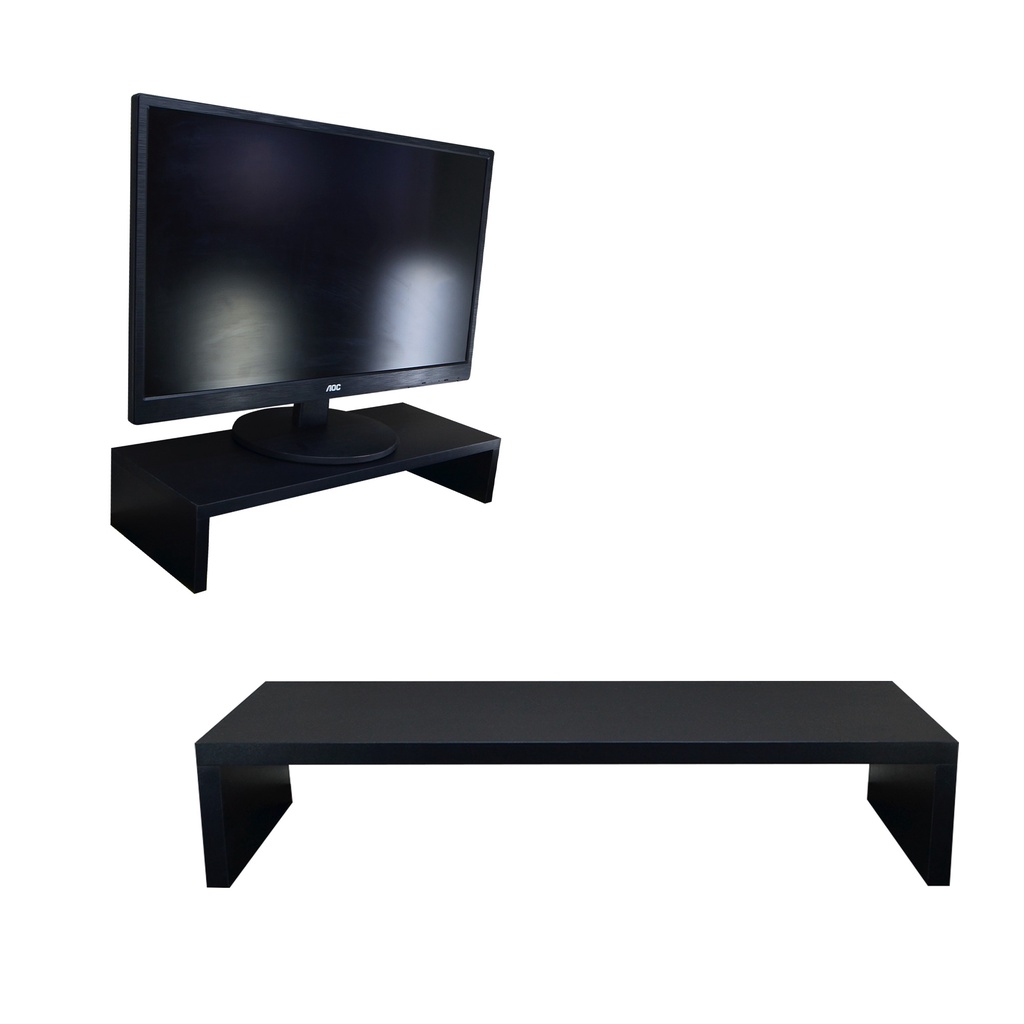 Suporte de Monitor Para Tela de Computador MDF Para Escritório Elevado 50cm