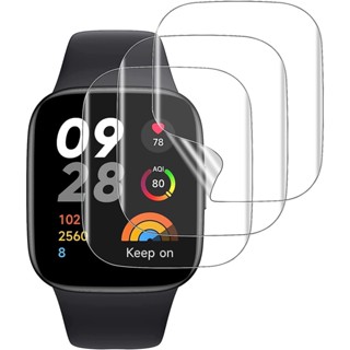 3pcs Película Protetora Para Redmi Watch 3 Active/watch3 lite Protetor De Tela Macia De Cobertura Total Acessórios Relógios Inteligentes (Vidro Não Temperado)