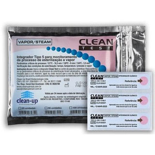 Teste Integrador Tipo 5 C/ 250 Un. Clean-Test Clean-Up