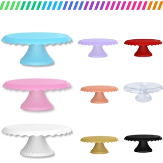 2 Boleira Cake Slim Suporte Para Bolo Doces Decoração - 22cm em Oferta na Shopee