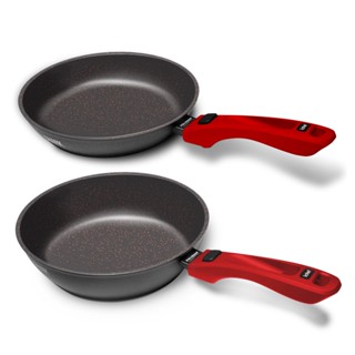 Panelas Polishop Ichef Ultra Vermelha 24cm Day By Day e Sauté Grand | Ichef