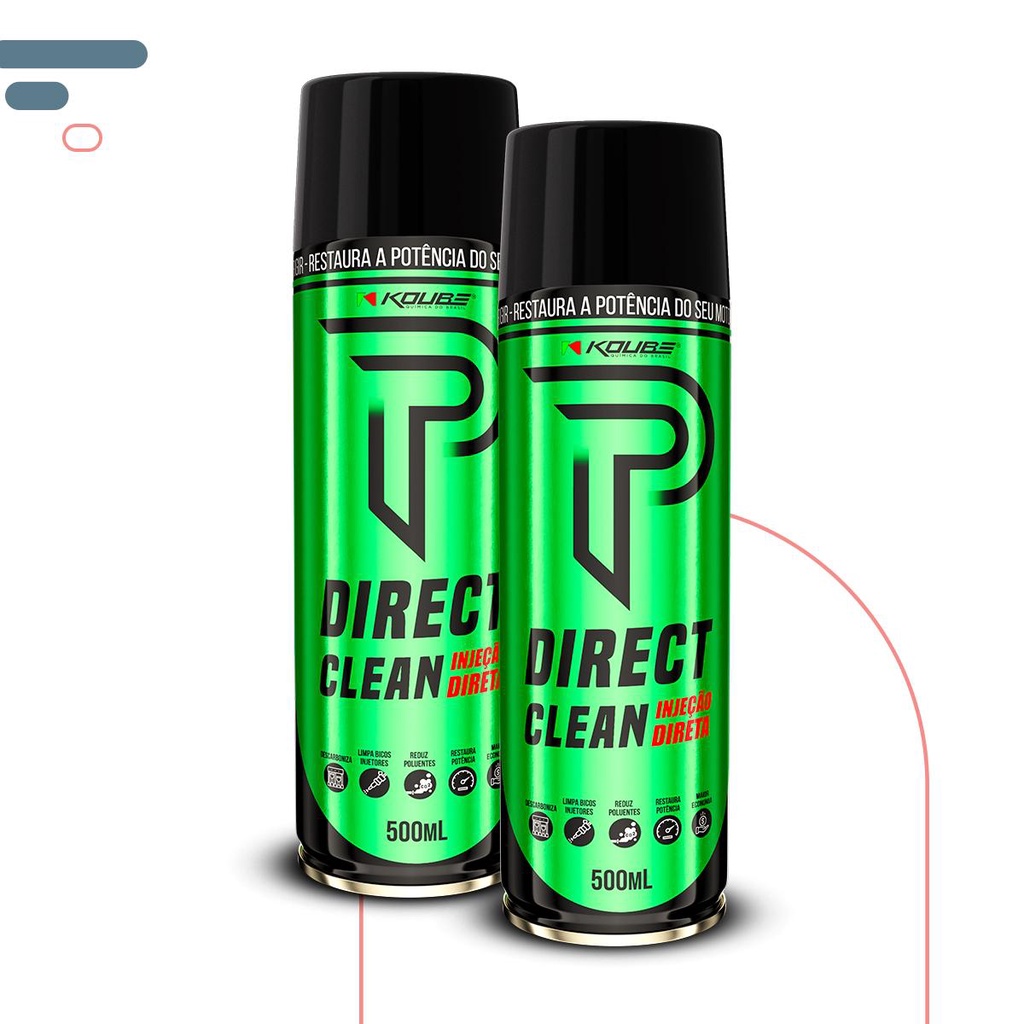 Direct Clean (via Tanque) Koube - 500ml - Kit 02 Unid