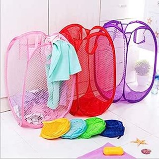40x70CM Cesto De Roupa Grande Suja De Lavanderia Brinquedos Dobrável Prático De Nylon