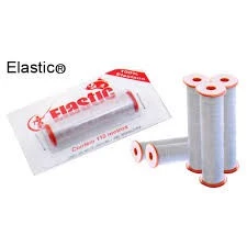 Linha Elástica Para Amarrar Isca - Transparente - 110 Metros / Elastic