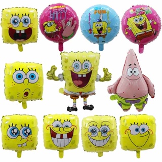Esponja em forma de balão de folha de alumínio dos desenhos animados/decoração de festa de aniversário das crianças em Oferta na Shopee