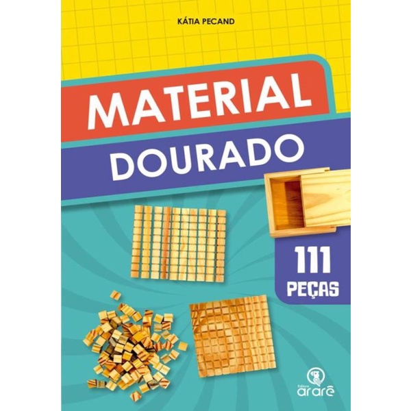 Livro - Material Dourado - Livro Com Pecas