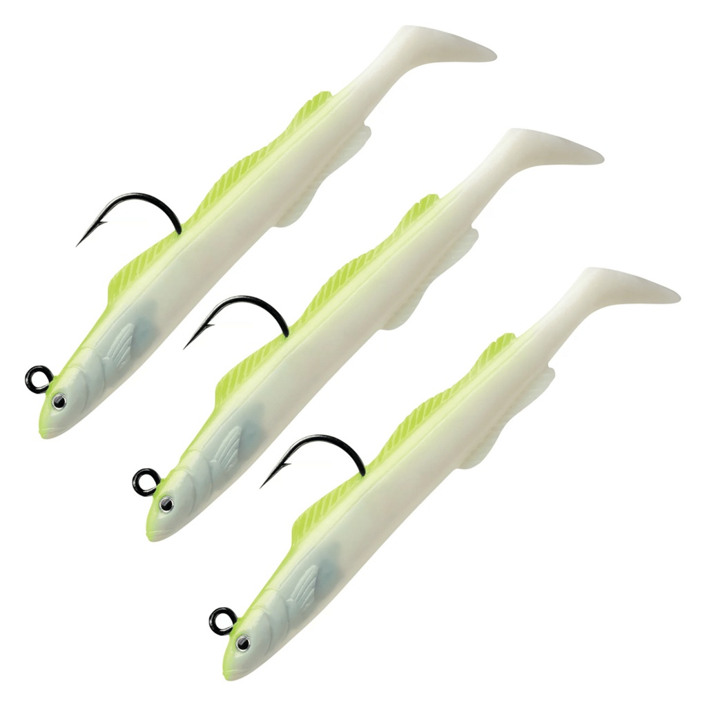 ISCA SHAD STORM 3 UNIDADES 15CM 24GR LIVE SAND EEL 6'' CHGL