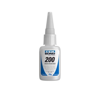 Cola instantânea 200 20g - bico antientupimento - alta viscosidade - tekbond