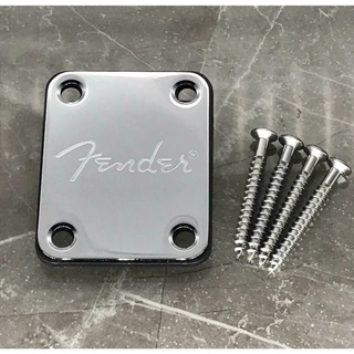 Neck Plate Fender Completo + Parafusos E Plastic Back em Oferta na Shopee