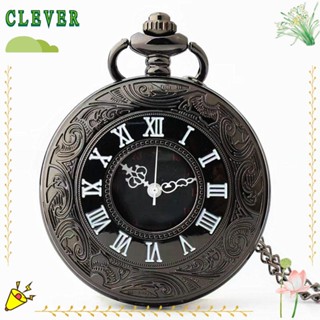 CLEVER Relógio De Bolso Homem Quartzo Vintage Pocket Watch