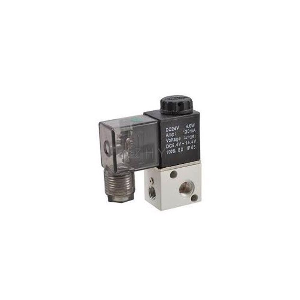 Válvula Solenóide 3/2 Vias 1/8" Mini Bobina 110 Volts 3V106E-AC110