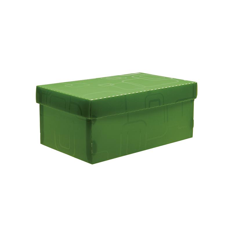 Caixa organizadora mini sapato verde 2169.T Dello em Oferta na Shopee