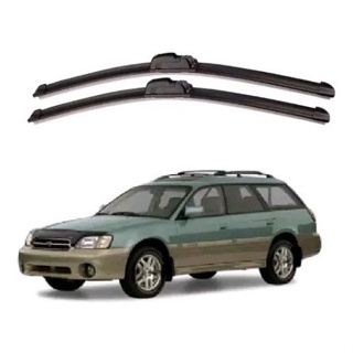 Par Paleta Palheta Silicone Limpador Parabrisa Subaru Outback 1997 a 2002 em Oferta na Shopee