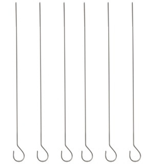 Mini Espeto Aço Inox 6 Espetinho Carne Churrasco 37.5 cm Mor em Oferta na Shopee